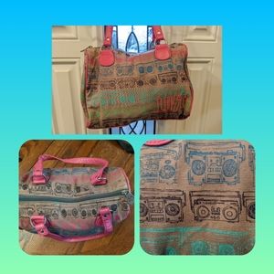 5/$25 Retro cassette 80's themed, NEW purse by LUST. Super cute, so 80's